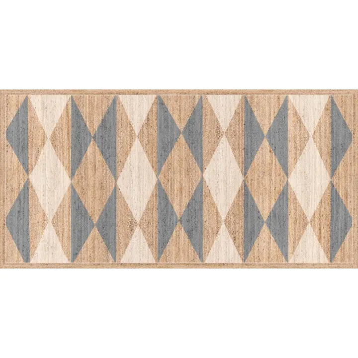 VINILIKO, Alfombra de vinilo Hamza, estilo textura impresa - 1