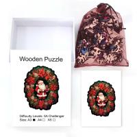 Rompecabezas De Madera 3D Personalizado A3 A4 A5 Para Navidad Regalo Educativo Para Adultos Y Niños Juego Interactivo Familiar - details 2