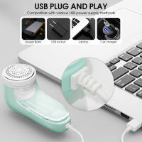 Eliminador De Pelusa Eléctrico USB Para Ropa Y Telas Portátil Con Cepillo De Hoja Plástica Para Eliminación De Residuos De Tejidos - details 5