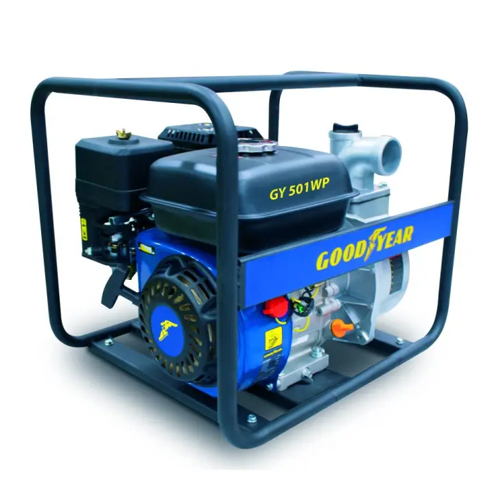 Goodyear - Motobomba de agua a gasolina 4.100W. Motor de gasolina 4 tiempos - 1