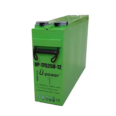 Plusenergy - Batería solar AGM 250h 12v U POWER TFS 250 - 1