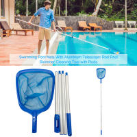 Red De Limpieza Para Piscina Y Estanques Con Varilla Telescópica Desmontable Herramienta De Limpieza De Superficie De Agua Para Piscinas Y Estanques - details 2