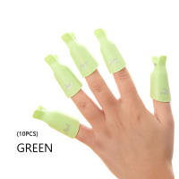 10 Pcs/set Herramientas De Manicura En Acrílico Colorido Gel UV Polvo De Pólvora Para Uñas Con Tapa De Inmersión Y Clips Para Limpieza Y Arte De Uñas - details 2