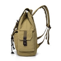 Mochila DIDABEAR De Lona Para Hombres Gran Capacidad Mochila Casual Para Escuela Viaje Con Manijas Suaves Y Cierre De Cadena - details 16