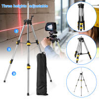 Trípode De Acero Inoxidable Extensible De 1.2M Con Ajuste De Tres Alturas Para Nivel De Láser Accesorios De Nivel De Burbuja - details 0