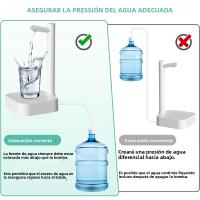 Bomba De Agua Galón Portátil Eléctrica Para El Hogar Y Camping Dispensador Inteligente Automático Botella De Agua Con Bomba - details 4