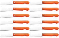 ARCOS Navaja Profesional - Navaja de Cocina (85 mm) - Acero Inoxidable Nitrum® - Mango de Polipropileno (Naranja) - PACK 12 - details 0