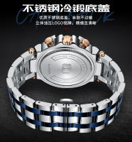 Reloj De Hombre MINI FOCUS Grande Resistente Al Agua Con Luminiscencia Y Calendario Acero Inoxidable Cuarzo Estilo Casual - details 19