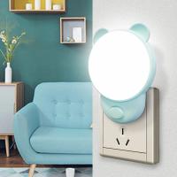 Lámpara Nocturna LED Para El Hogar Y Dormitorio Luz De Noche Para Niños Corredor Cocina Con Enchufe EU US UK Regalo Práctico Y Decorativo - details 0