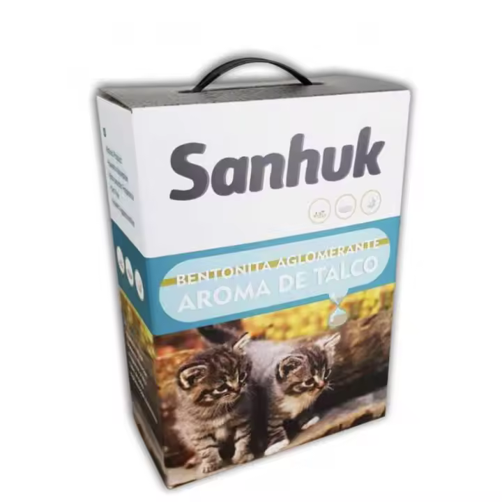 Bentonita Aglomerante Sanhuk con aroma de talco 5,5kg - 1
