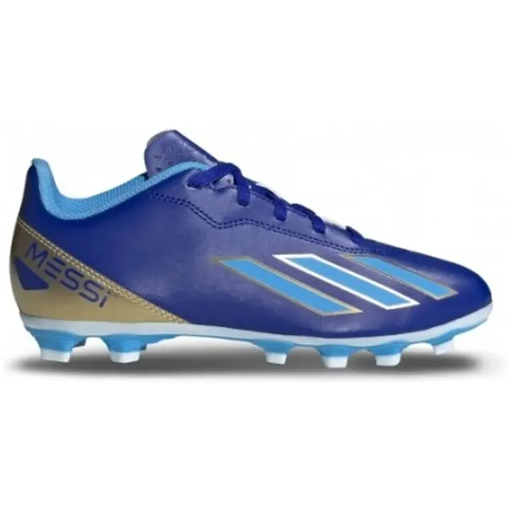 Botas de Futbol Adidas Crazyfast Club Fx para niños en color azul - 1