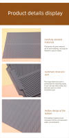 Alfombrilla De Silicona Alimentaria Para Filtro De Agua Tapete De Secado Para Frutas Y Verduras Resistente Al Calor Con Antideslizante Herramienta De Cocina Ecológica - details 7