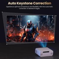 Proyector Android Hunkstar P3 1000 ANSI, 1080P nativo, decodificación 4K, HDR10, corrección trapezoidal automática y enfoque automático, Android 9.0, Bluetooth 5.0, WiFi 6, 2 altavoces de 5 W - details 7
