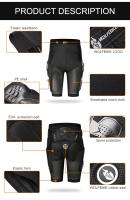 Chaleco De Protección Para Moto WOSAWE Deporte Armadura Protectora Con Soporte Corporal Manguito Guardia Motocross Protección Torácica Y Ski Material ABS Y EVA - details 12