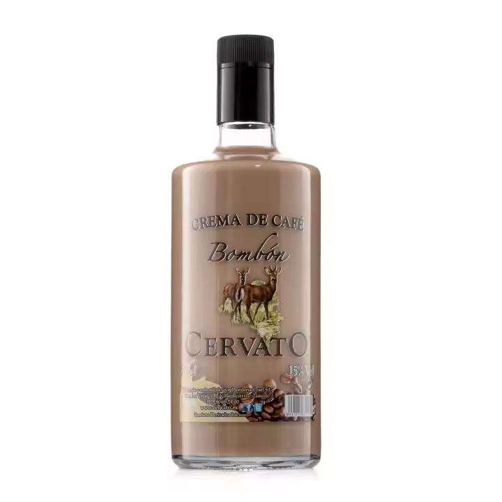 CervatO Crema de Café Bombón Botella 70CL “Una experiencia única para los amantes del café” - 1