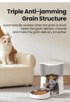 ROJECO Alimentador Automático Para Gatos 2L Inteligente Con Control Remoto Dispensador De Alimentos Secos Para Perros Kibble WIFI - details 5