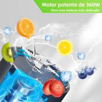 Blanqueadora Portátil Eléctrica De Frutas USB Recargable Mezcladora De Smoothies Multifuncional Para Uso En Hogares - details 2