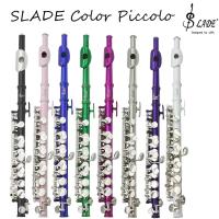 SLADE Piccolo Con 16 Agujeros En Clave C Multicolor Plata Y Cobre Blanco Instrumento De Viento Con Accesorios - details 0