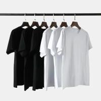 Camiseta De Algodón Para Hombre WWF Attitude O-Neck Casual Oversized Streetwear Verano Manga Corta Alta Calidad - details 2