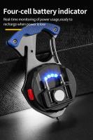 Linterna Portátil Mini COB Con 7 Modos De Iluminación Lámpara De Emergencia Con Destornillador Martillo Para Romper Ventanas Y Cuchillo Para Cinturón De Seguridad - details 14