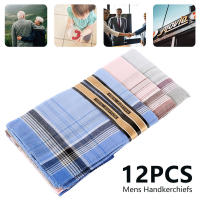Pañuelos De Mano 12Pcs Cuadrados Multicolor Rayados Para Hombres Y Mujeres Para Bodas Fiestas Negocios Toalla De Pecho - details 9