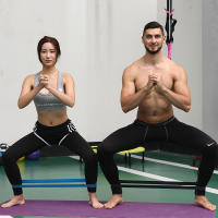 Banda De Resistencia De Goma Para Fitness Y Yoga Equipo De Gimnasio Doméstico Pilates Crossfit Ejercicio De Bodybuilding Para Deportes - details 11