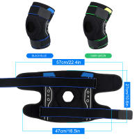 Prensa De Rodilla Profesional Con Estabilizadores Lateral Y Almohadillas EVA Alivio Del Dolor De Rodilla Para Correr Lesión De Menisco Tear ACL Artritis Alivio De Dolor Articular - details 9