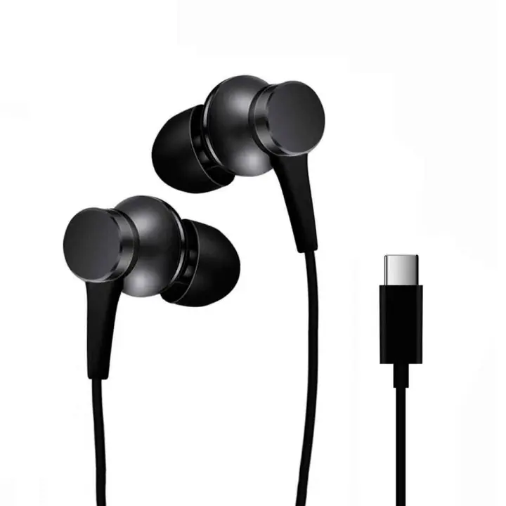 Auriculares para móvil con micrófono con almohadillas conexión USB tipo c y jack 3.5mm con cable antienredos, cascos para smartphone - 1