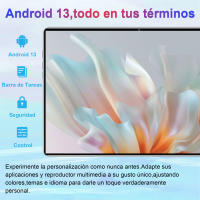 2025 Versión Global,Tablet Android 5G, 10,1 Pulgadas, 14 Núcleos,Nueva Red, 20000mAh,16GB + 1TB, Android 13,0, Wifi - details 3