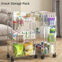 Carro De Acrílico Con Ruedas Ecológico De Tres Capas Para Almacenamiento En Sala De Estar Baño Capacidad Grande Organizador De Cosméticos Para Cocina Y Dormitorio - details 20