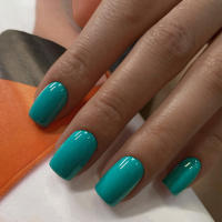 24p Uñas Postizas Cortas De Color Sólido Diseño Elegante Falsas Uñas Artificiales Full Coverage Desmontables Uñas Press on Acrílicas Para Mujeres Y Profesionales - details 6