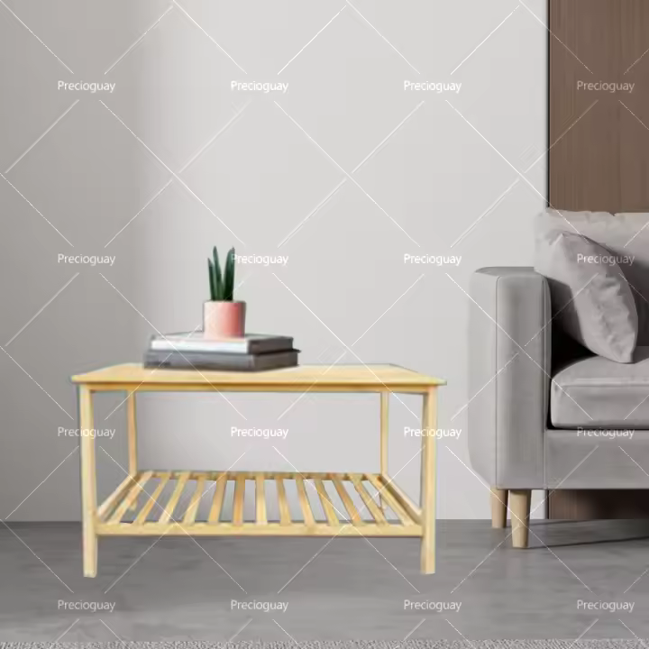 Salón moderno sencillo de dos pisos, hierro forjado, estantería de madera de suelo a techo de varios pisos, estantería, estantería de celosía de madera maciza - 1