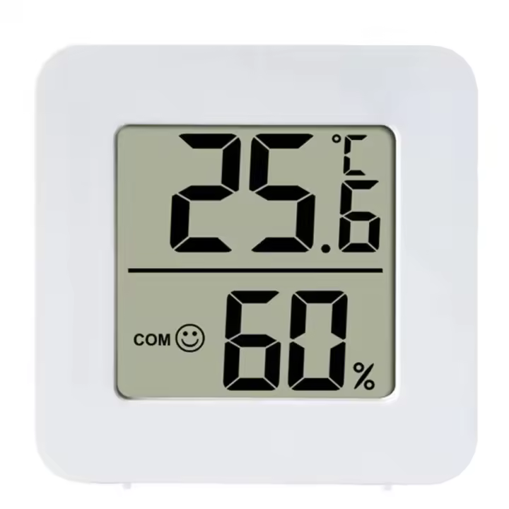 MOV-Mini Termómetro Y Higrómetro Digital Con Pantalla LCD Medidor De Temperatura Y Humedad Sensor Para Interior Muro Herramienta De Clima - 1