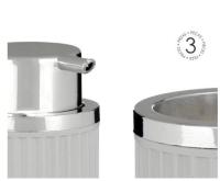 Set de accesorios de baño, Conjunto 3 piezas. Berilo - details 2