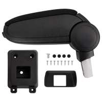 vidaXL Reposabrazos para coche ABS negro coche Adecuado para Opel astra g (1998-2004),  Fiat grande punto (2006) Alfa romeo mito (2008) fiat linea (after 2007),  Lada kalina i ii (2012-2018) Lada granta (2012-2018) y mas - details 6