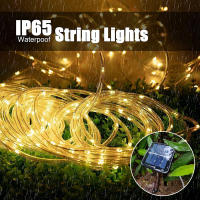 Luces Solares De Cadena LED Para Jardín Y Pista De Baile Luz Solar Impermeable Con 8 Modos De Iluminación Instalación Por Montaje Material ABS Fuente De Energía Solar - details 2