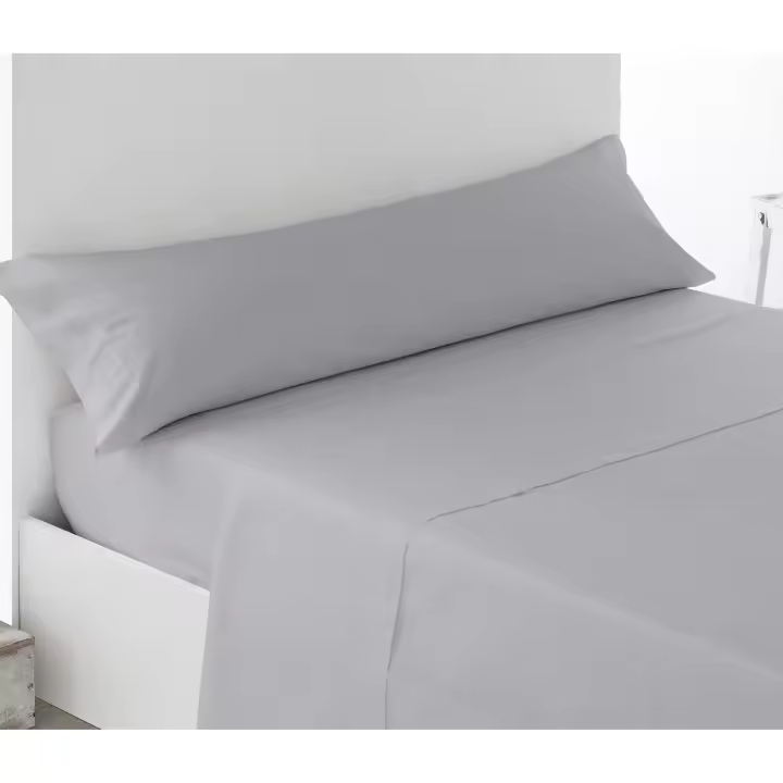 D´A CADENA TEXTIL - Juego de Sábanas Microfibra cama 105. Lisas, ligeras, suaves. ,Marrón Chocolate, Beige, Crema, Arenal. Sábana Verano - 1