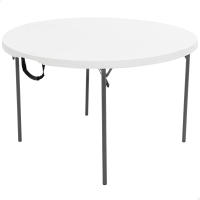 Mesa redonda plegable Lifetime Ø122x74 cm - details 0