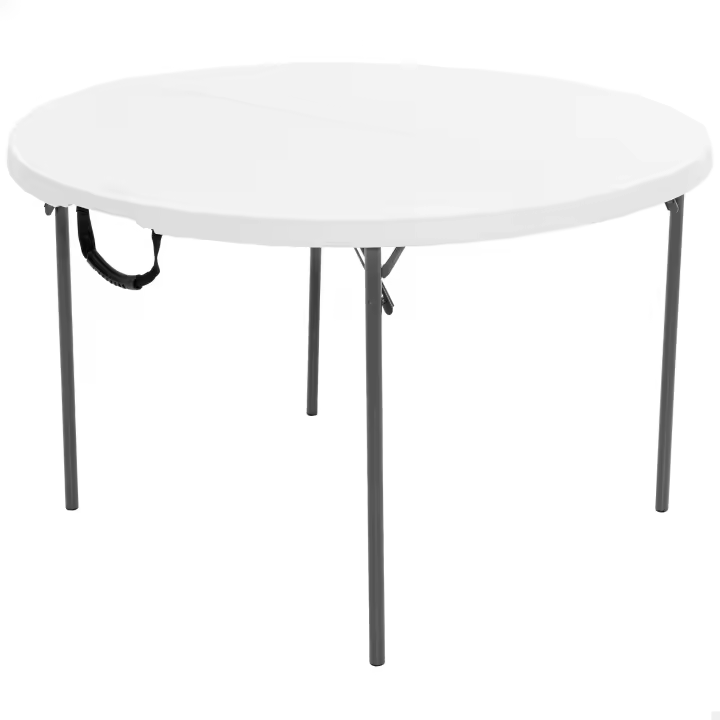 Mesa redonda plegable Lifetime Ø122x74 cm - 1