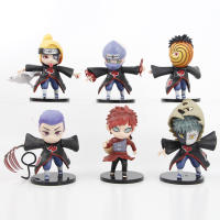 Conjunto De 6 Figuras De Acción PVC Naruto Konan Hoshigaki Kisame Juguete Modelo Para Coleccionistas Edad Recomendada 14+ - details 7