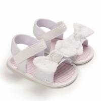 Meckior Zapatos De Verano Para Bebés Niñas Con Lazo Suave Y Antideslizante Sandalias De Jardín Para Recién Nacidos Tallas 0-18M Material De Suela De Algodón - details 6