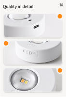 Luces LED De Encimera Tricolor Sin Cable Con Control Remoto Recargable Para Cocina Armario Decoración Del Hogar Luz Nocturna Redonda - details 6