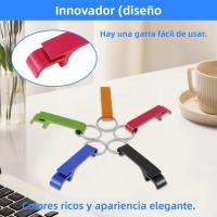 100Pcs Llaves De Botella De Aleación De Aluminio Herramienta De Apertura De Botellas Y Latas Para El Hogar Clavo De Bolsillo - details 3