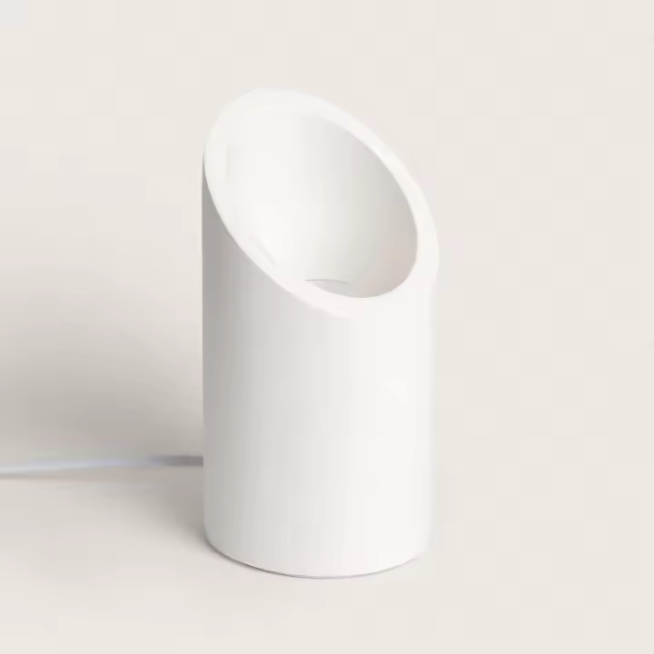 Ledkia Lámpara de Mesa Yeso Rise Uplighter Blanco - 1
