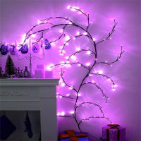 1PC Luces De Ramas De Árbol Con 96 LEDs USB 8 Modos Colores Para Decoración De Bodas Dormitorio Lámpara De Cadena Colorida - details 5
