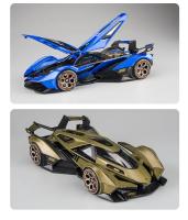 Modelo De Coche Deportivo Lamborghini V12 GT De Aleación De Metal a Escala 1:22 Con Sonido Y Luz Juguete Para Niños Decoración De Simulación A471 - details 13
