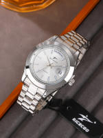 Reloj De Moda Para Hombre Reloj De Pulsera De Acero Inoxidable Reloj De Cuarzo Para Parejas Regalo Para Padre Reloj Casual Diario De Negocios - details 8