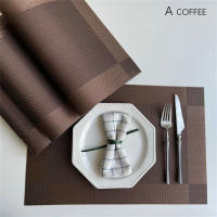 Mantelera Tejida Elegante Para Mesa De Comedor Lavable Y Duradera De PVC Forma Rectangular Decoración De Mesa - details 5