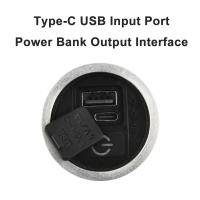 Linterna Táctica LED De Alta Potencia Recargable Por USB Con Zoom Y Batería Integrada Lámpara Fuerte Para Camping Resistente Al Agua Y Choques - details 8