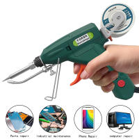Soldador Eléctrico De Mano Con Calefacción Interna Y Enviado Automático Herramienta De Soldadura Y Reparación Lefavor - details 42